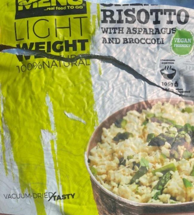 Fotografie - Creamy risotto with asparagus and broccoli Adventure Menu