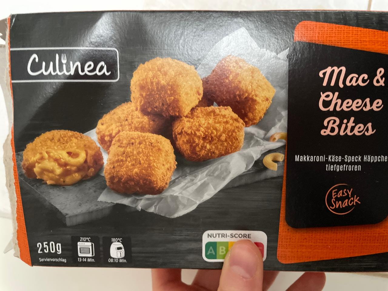 Fotografie - Mac & cheese bites Culinea