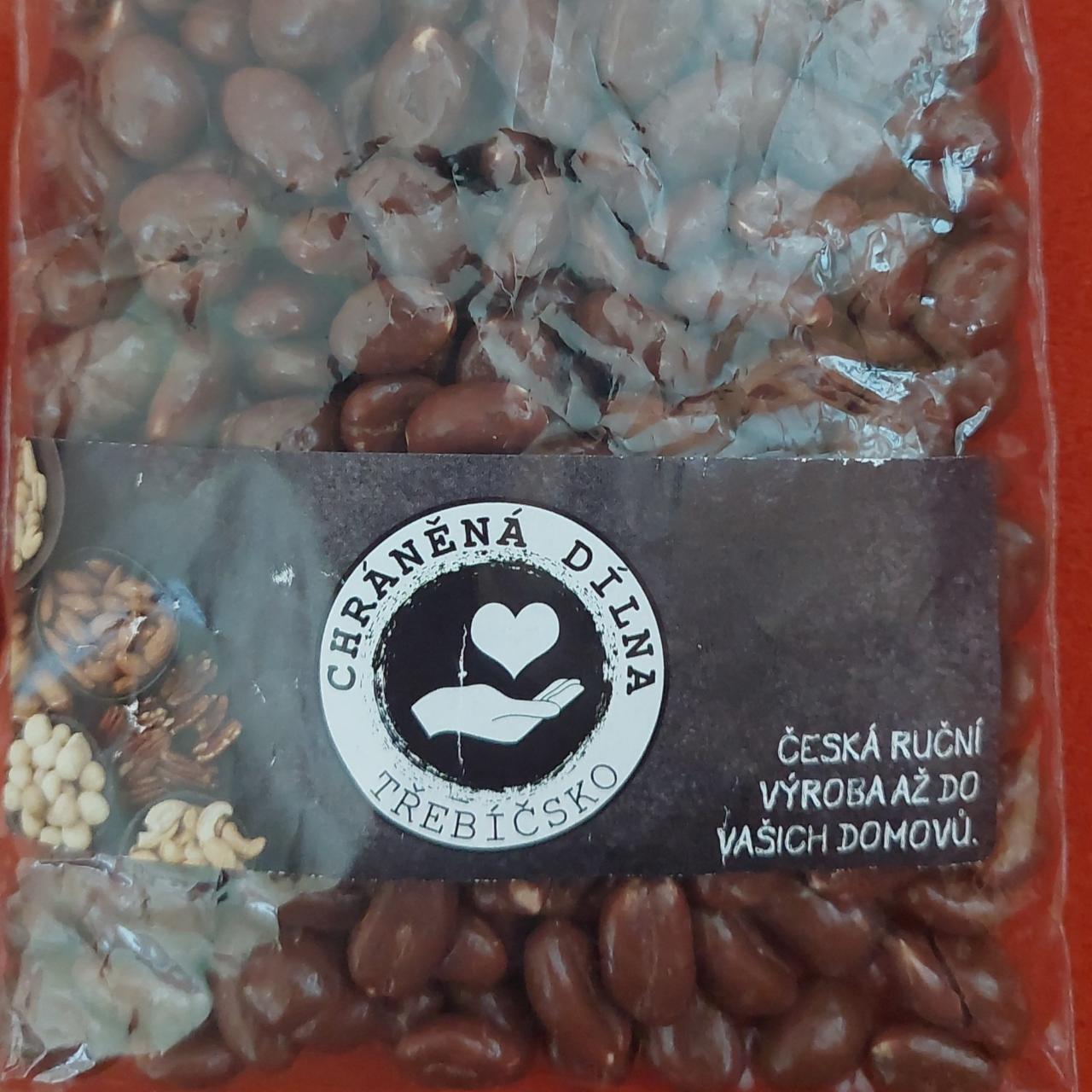 Fotografie - Arašídy v mléčné čokoládě Chráněná dílna Třebíčsko