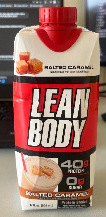 Fotografie - Salted caramel protein shake Lean Body