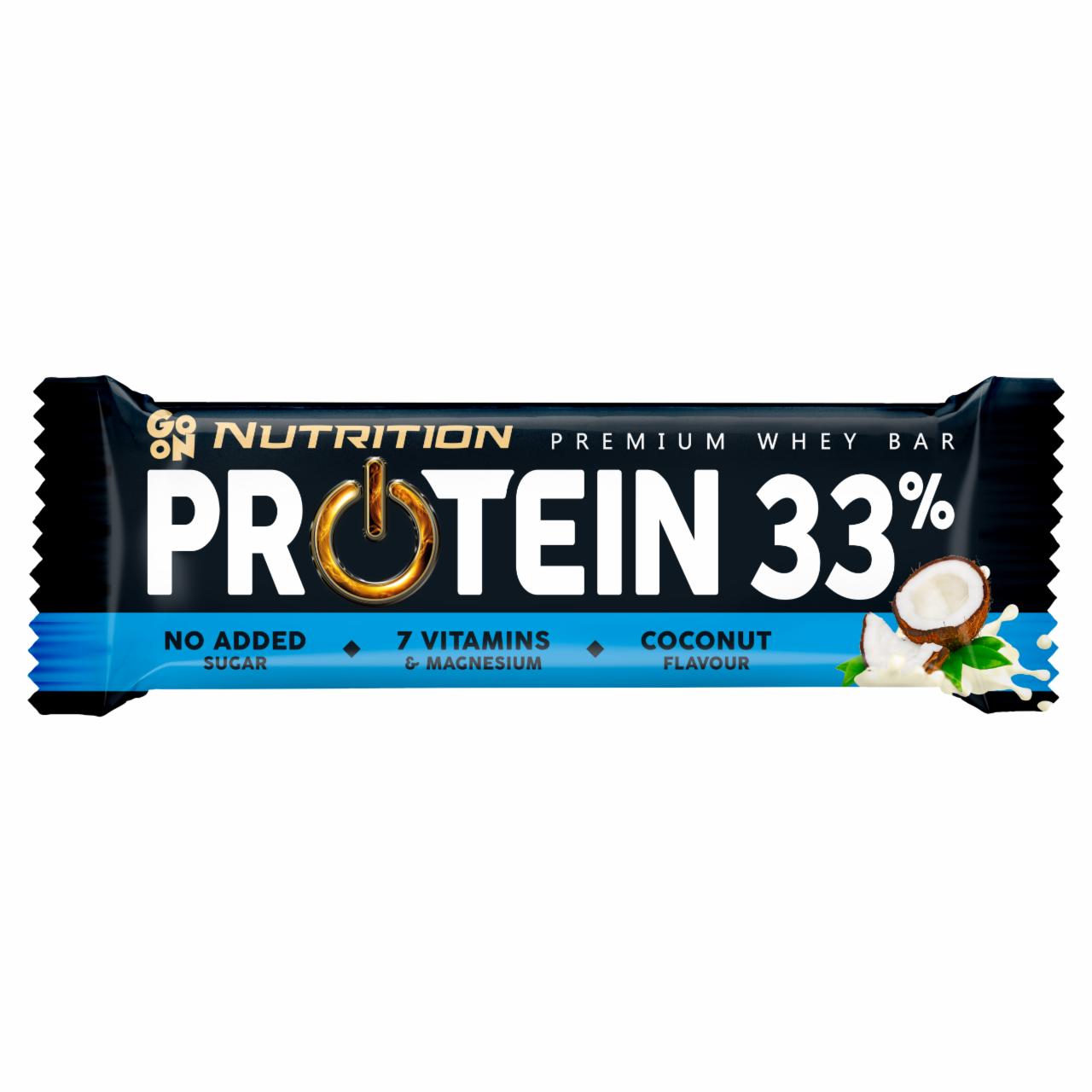 Fotografie - Proteinová tyčinka Protein 33% slaný karamel Go on nutrion