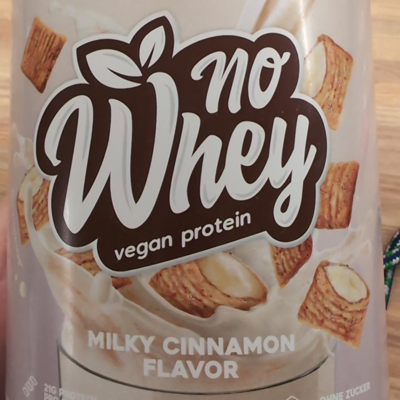 Fotografie - No whey vegan protein milky cinnamon Rocka Nutrition