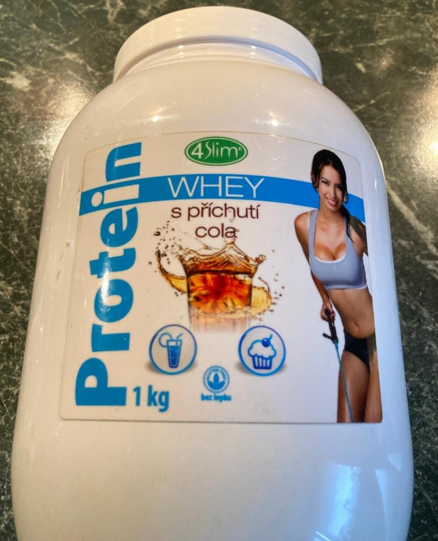 Fotografie - Whey protein s příchutí cola 4Slim