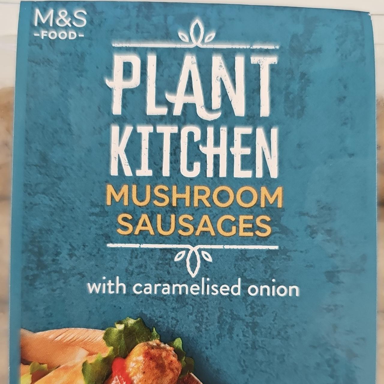 Fotografie - Plant kitchen mushroom sausages with caramelised onion M&S Food