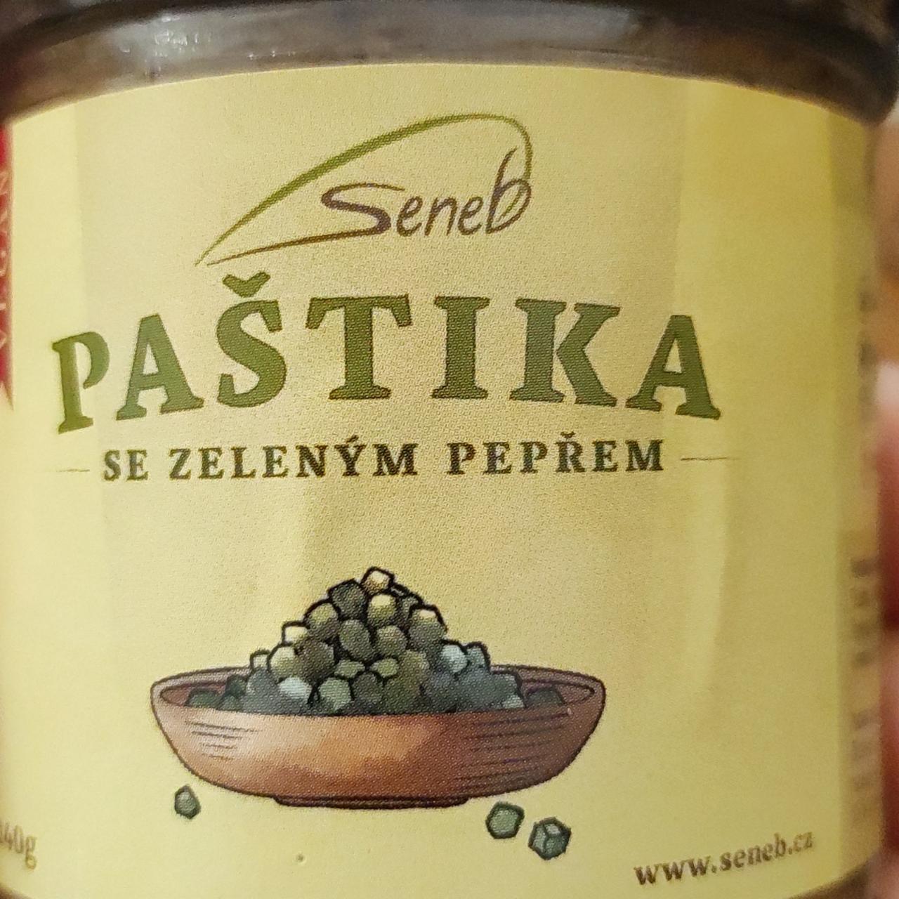 Fotografie - Paštika se zeleným pepřem Seneb