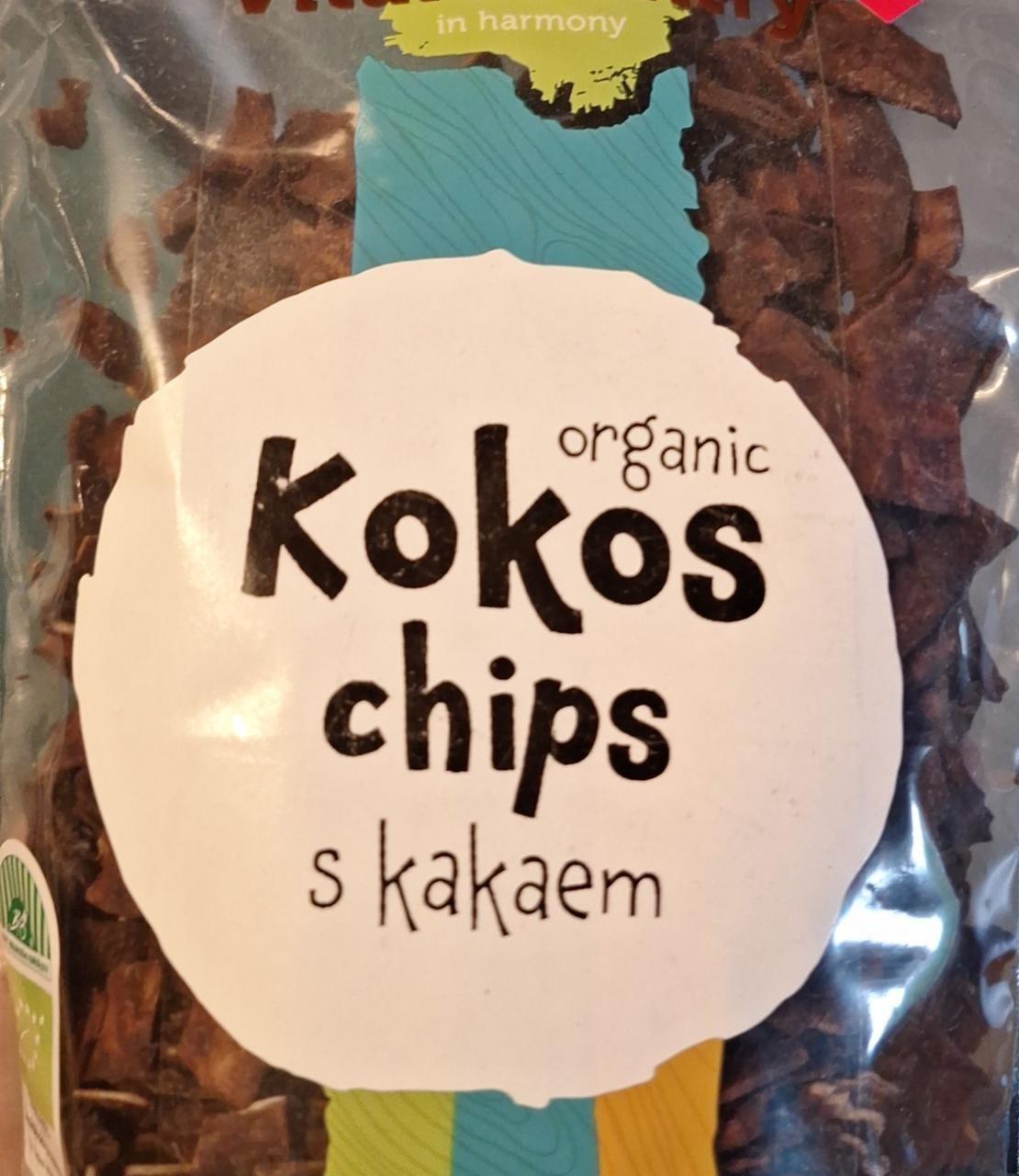 Fotografie - Organic kokos chips s kakaem VitalCountry