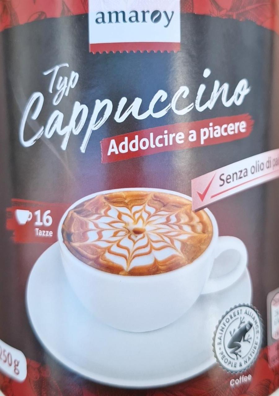 Fotografie - Typ cappuccino addolcire a piacere Amaroy