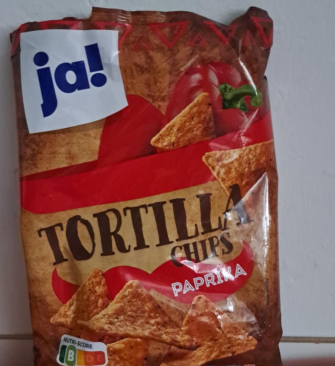 Fotografie - Tortilla chips paprika Ja!