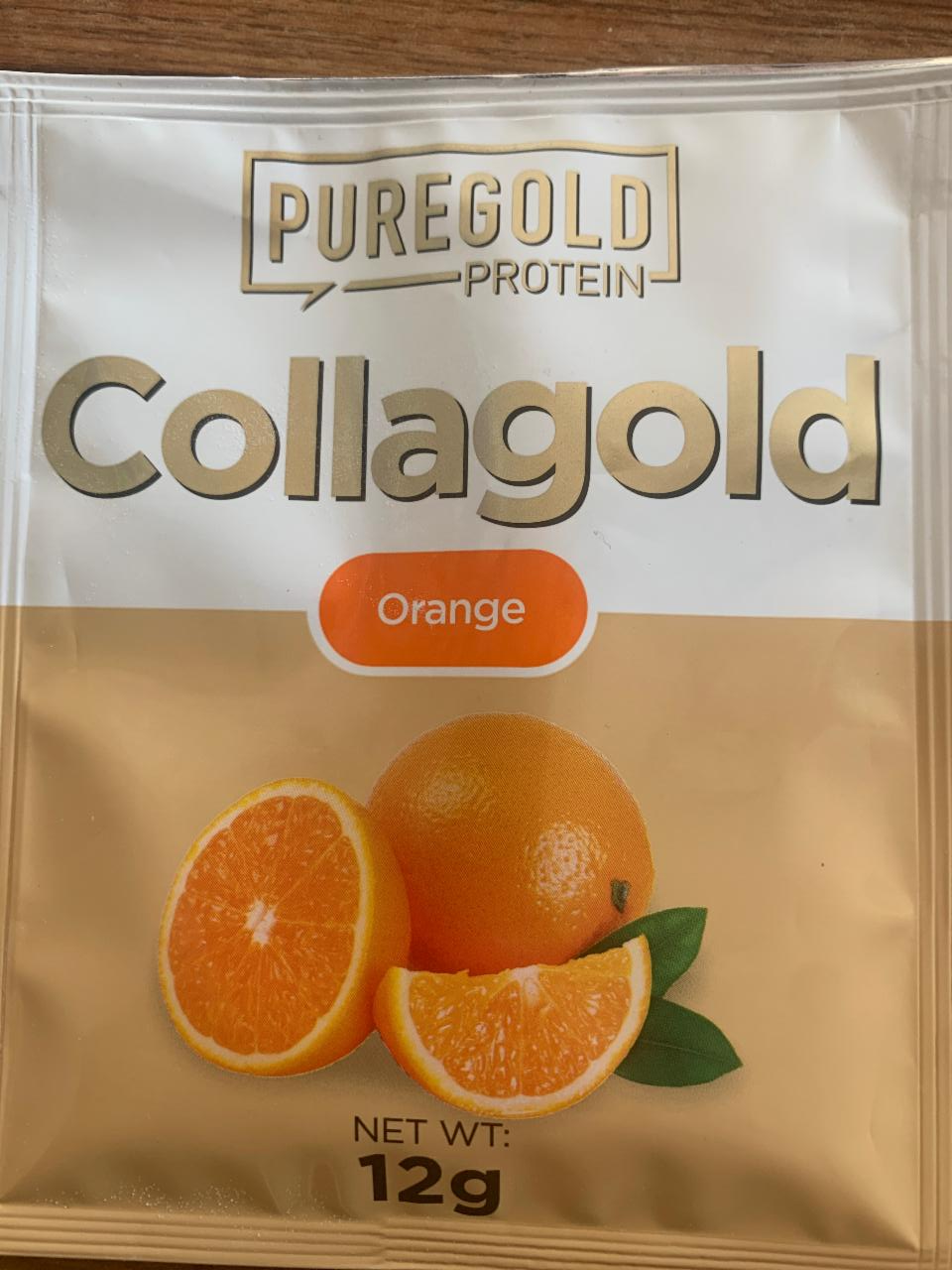 Fotografie - Collagold orange Puregold protein