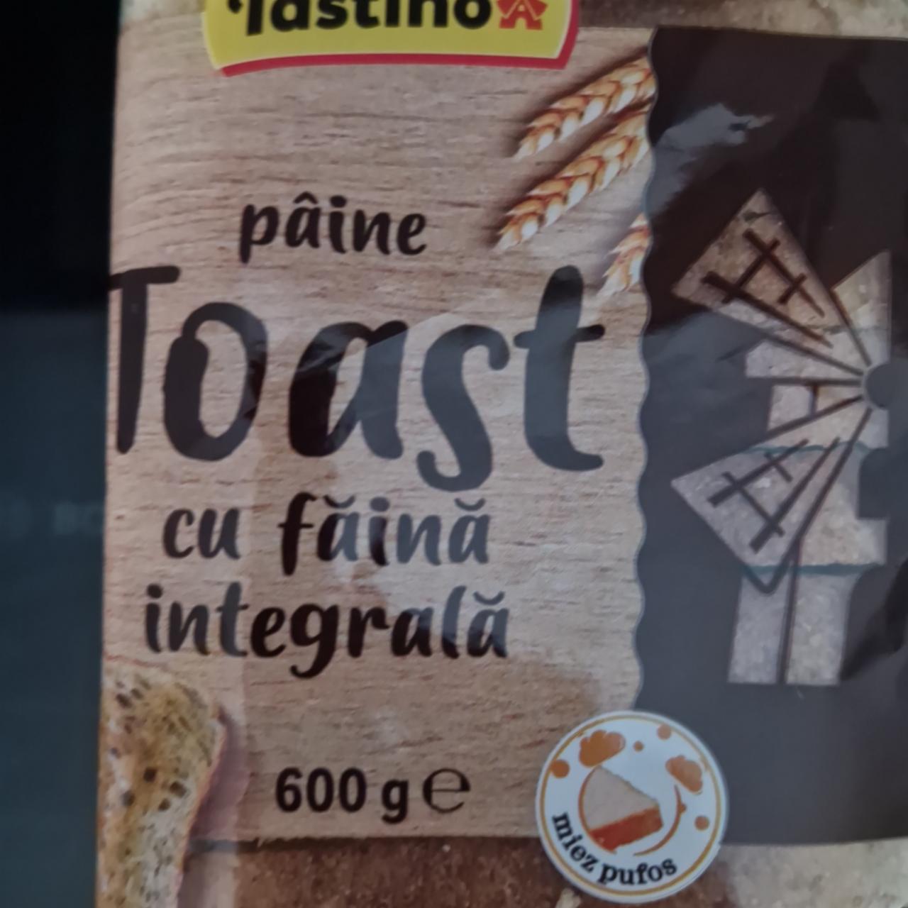 Fotografie - Pâine toast cu făină integrală Tastino