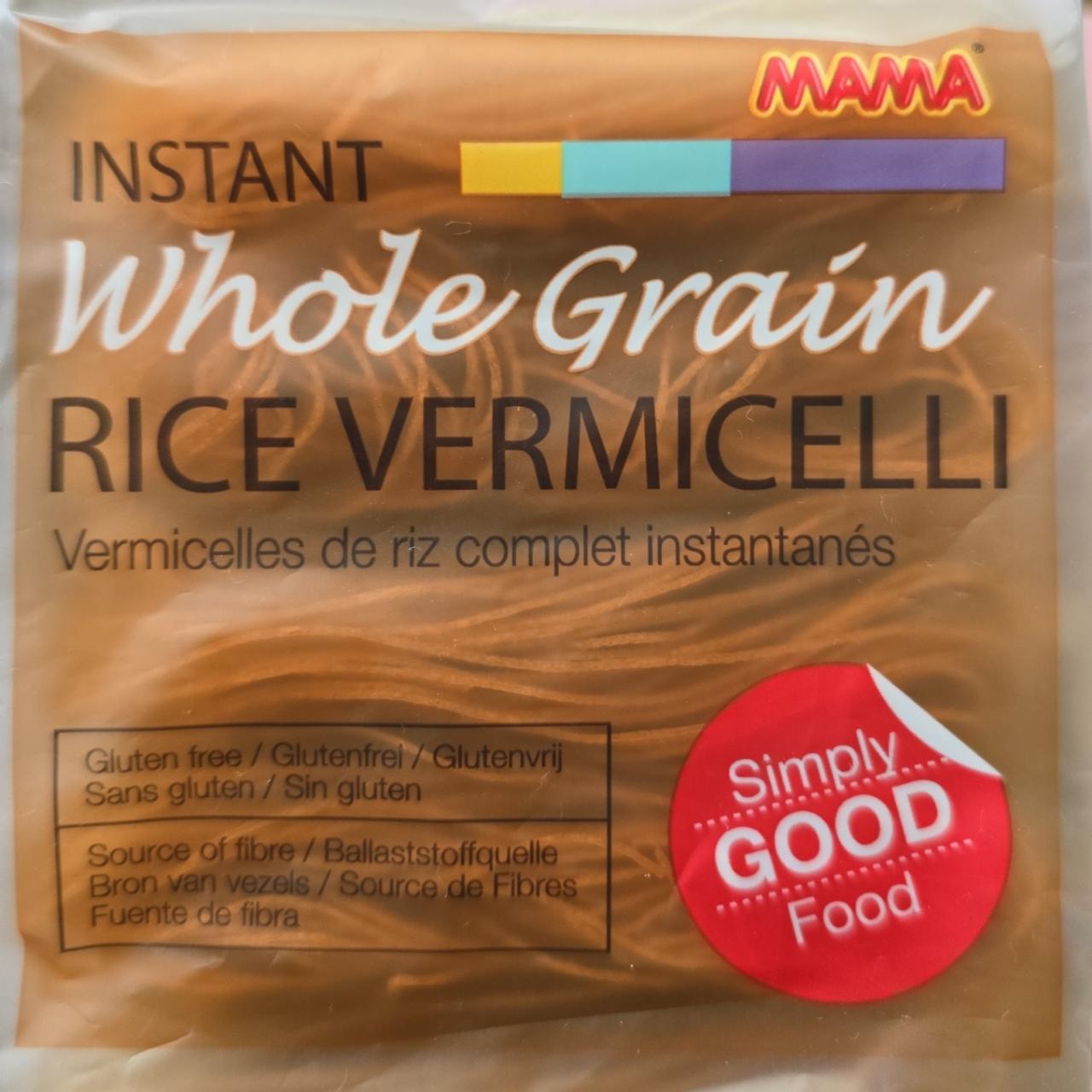 Fotografie - Instant whole grain rice vermicelli MAMA