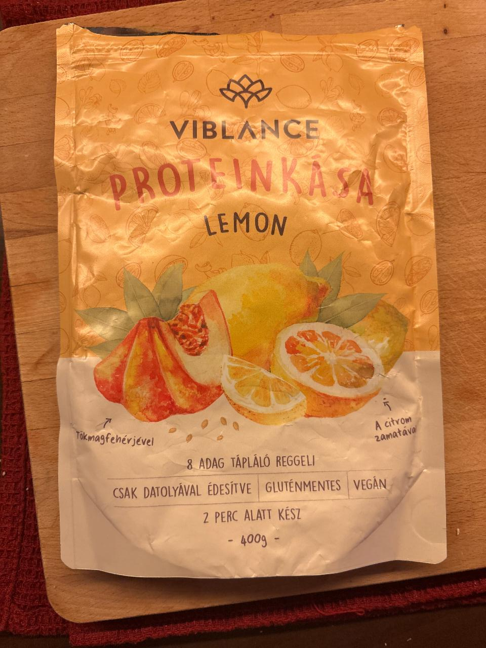 Fotografie - Proteinkása lemon Viblance