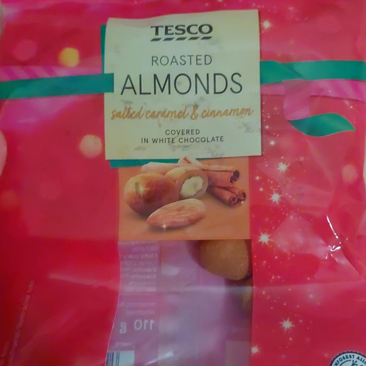 Fotografie - Roasted almonds salted caramel & cinnamon Tesco