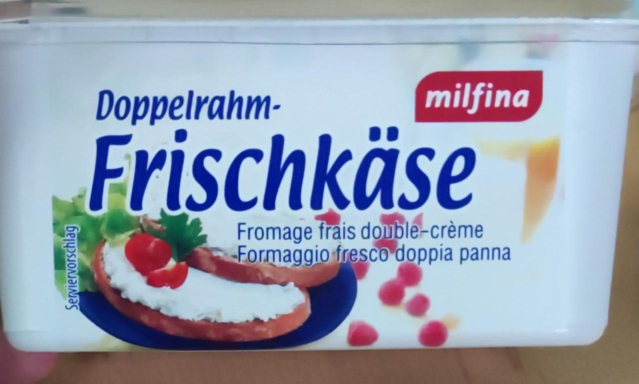 Fotografie - Frischkäse Fromage Frais Double Crème Milfina