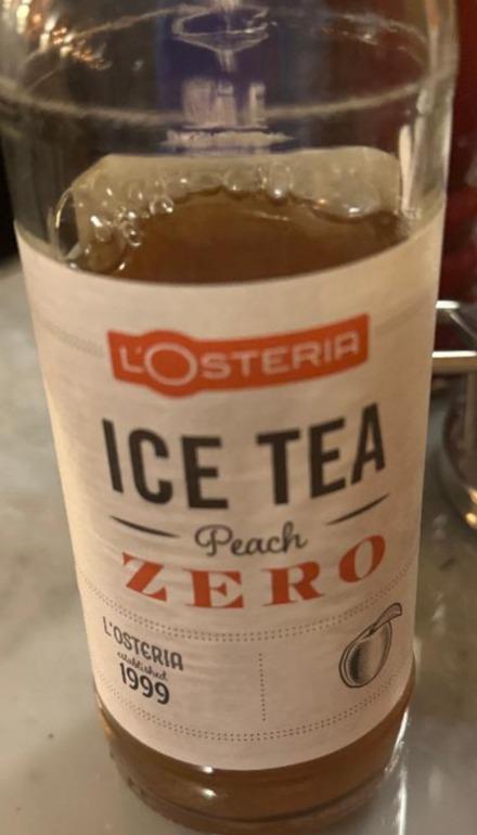 Fotografie - Ice tea peach zero L'Osteria