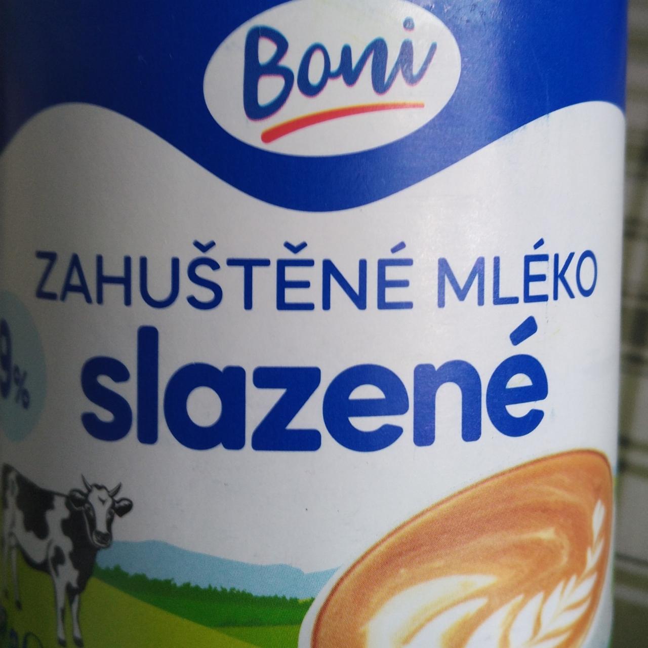 Fotografie - Zahuštěné mléko slazené 9% Boni