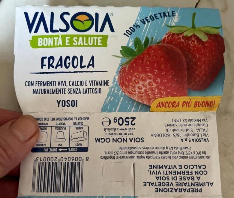 Fotografie - Bontà e salute yosoi fragola Valsoia