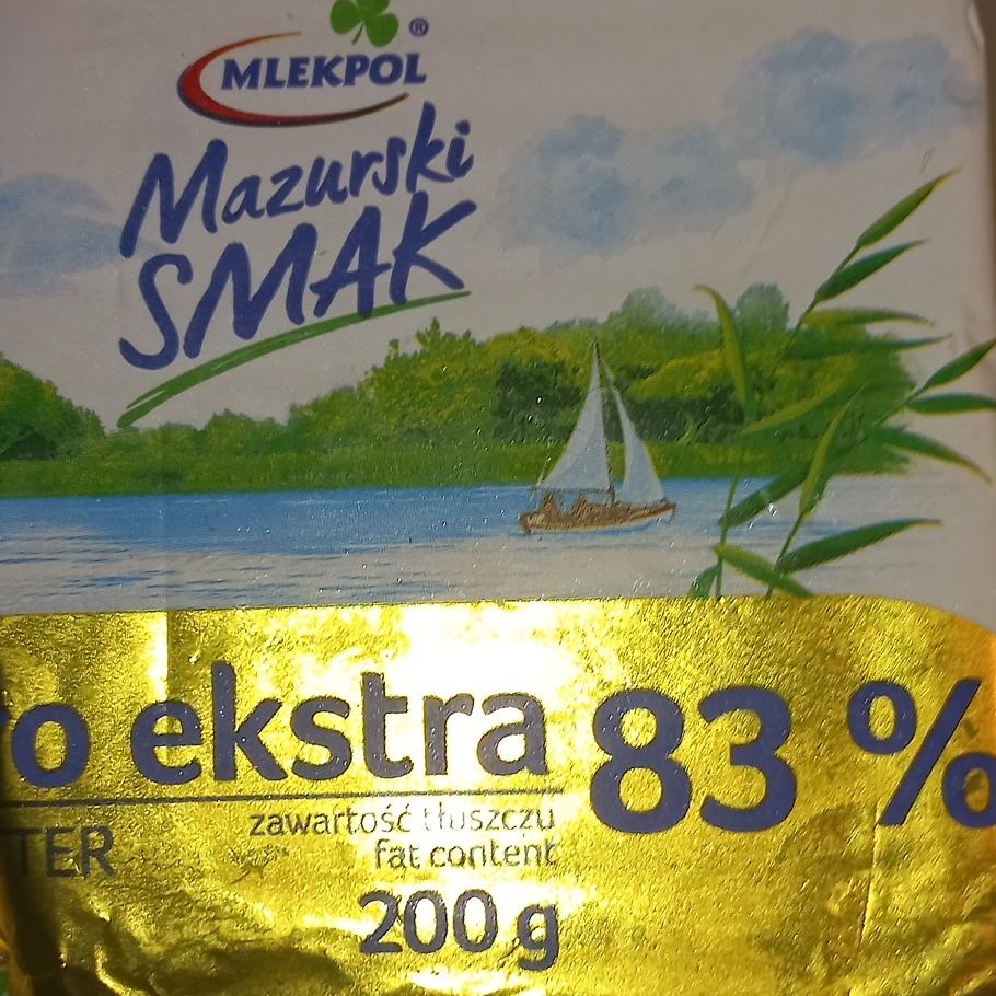 Fotografie - Masło ekstra 83% Mlekpol