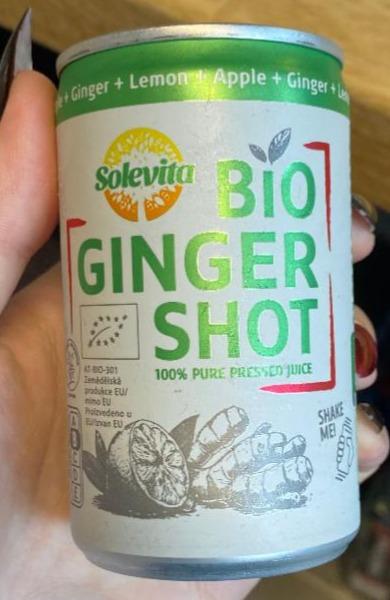 Fotografie - BIO Ginger shot Apple + Lemon + Ginger Solevita