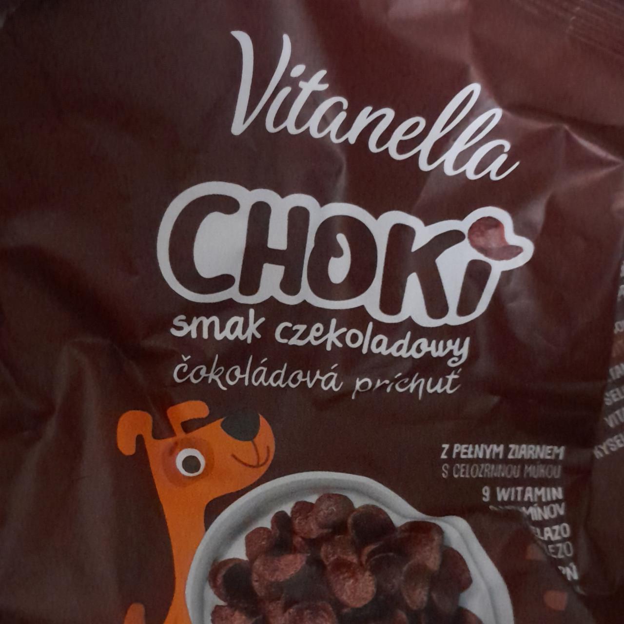 Fotografie - Choki smak czekoladowy Vitanella