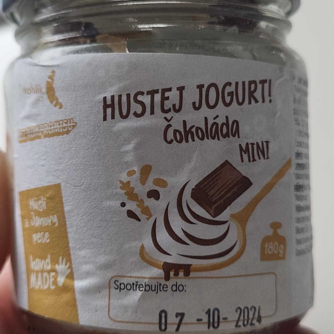 Fotografie - Hustej jogurt! Čokoláda mini Rohlik.cz