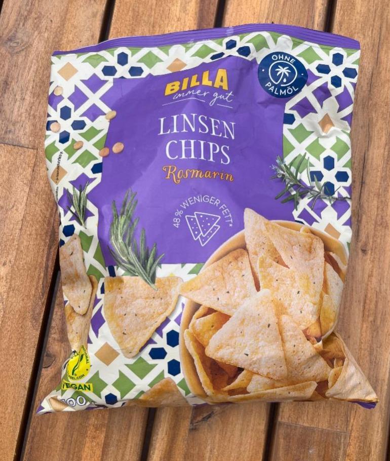 Fotografie - Linsen chips rosmarin Billa