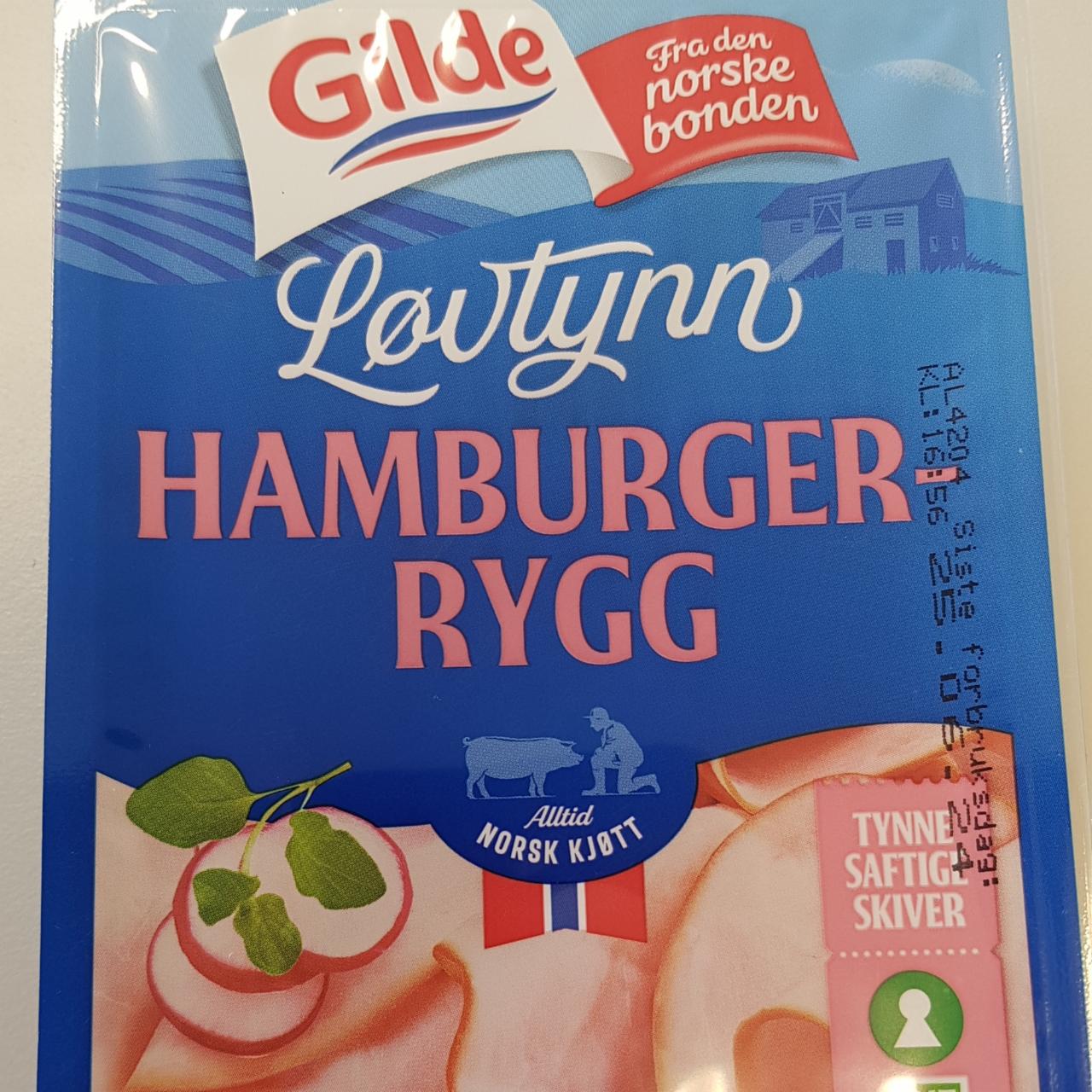 Fotografie - Hamburgerrygg løvtynn Gilde