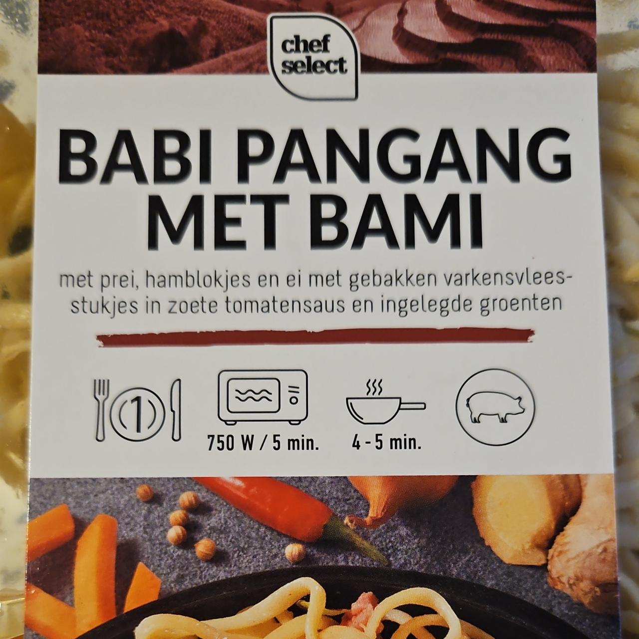 Fotografie - Babi pangang met bami Chef Select