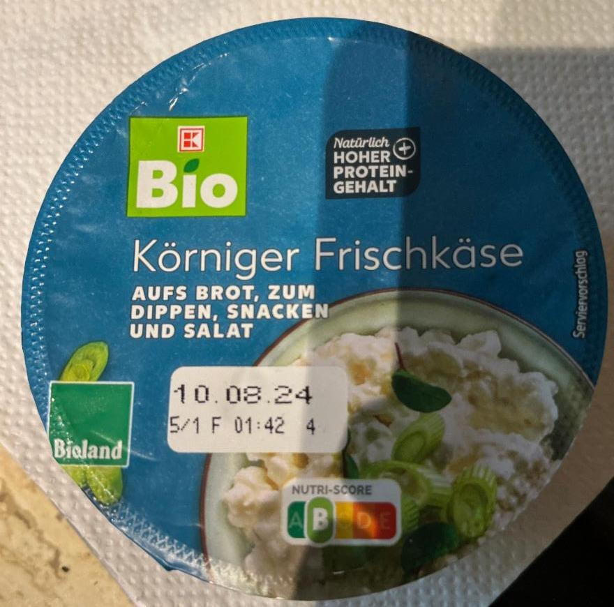 Fotografie - Körniger Frischkäse K-Bio