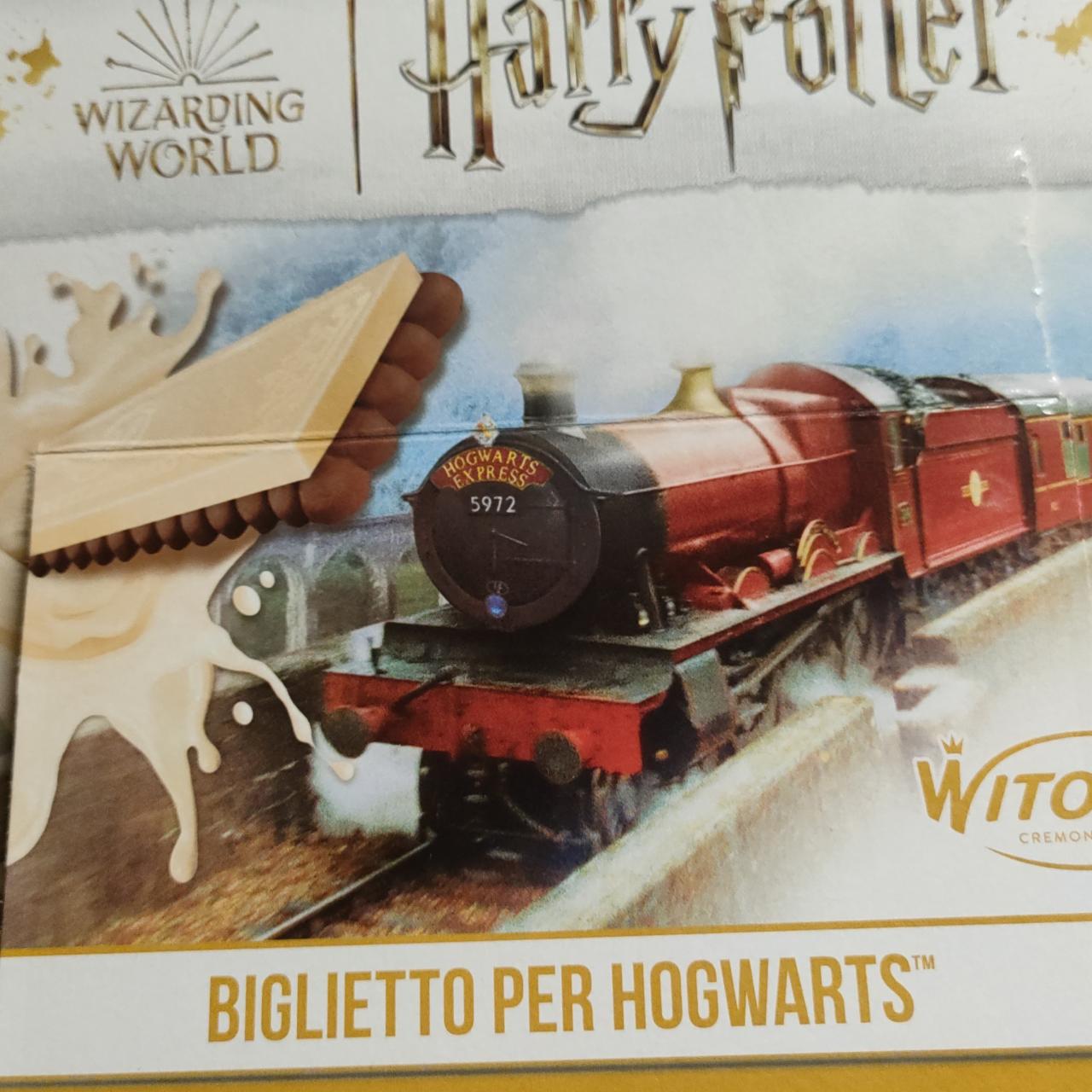 Fotografie - Biscotto al cacao con tavoletta di crema al latte Harry Potter Witor's