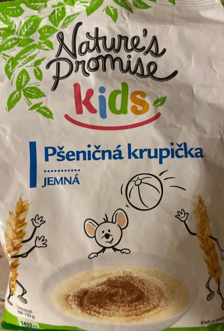 Fotografie - Pšeničná krupička jemná kids Nature's Promise