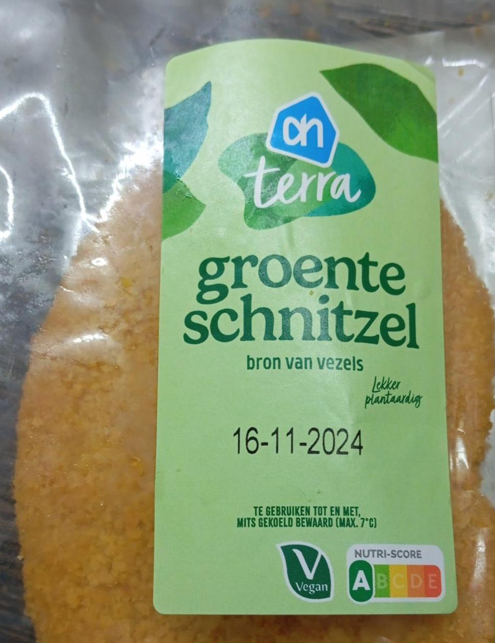 Fotografie - Groente schnitzel bron van vezels AH terra