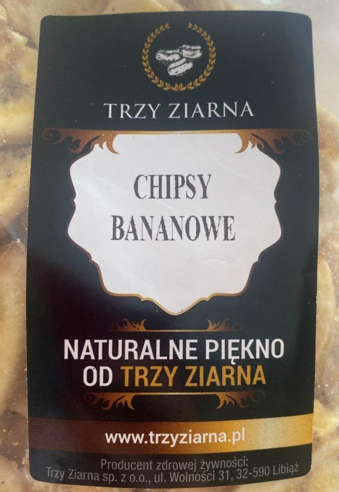 Fotografie - Chipsy bananowe Trzy ziarna