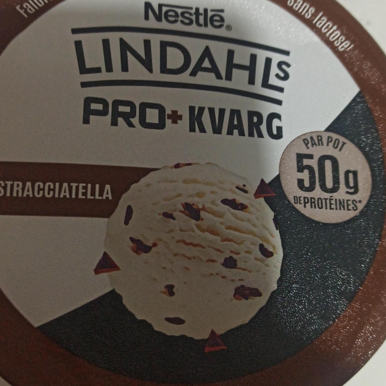 Fotografie - Lindhals pro+ kvarg stracciatella Nestlé