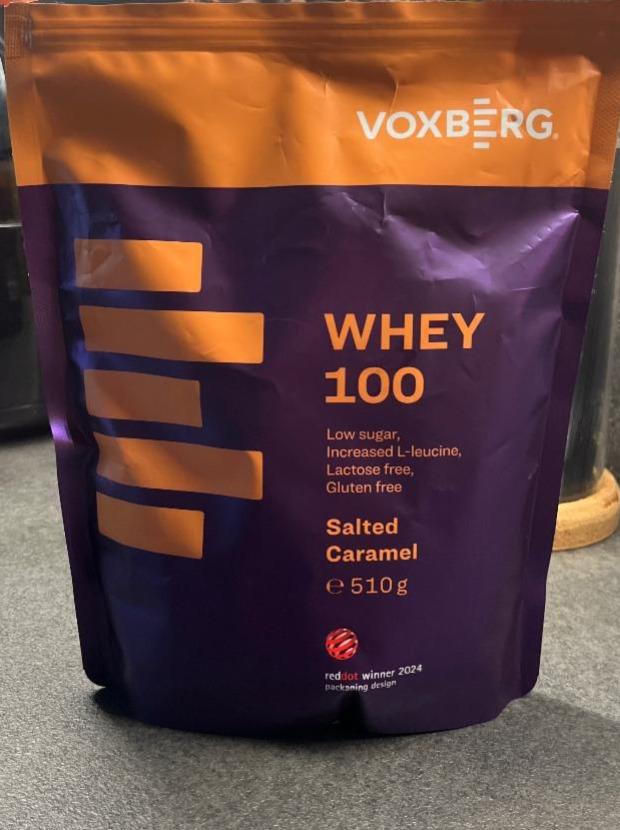 Fotografie - Voxberg whey 100 salted caramel