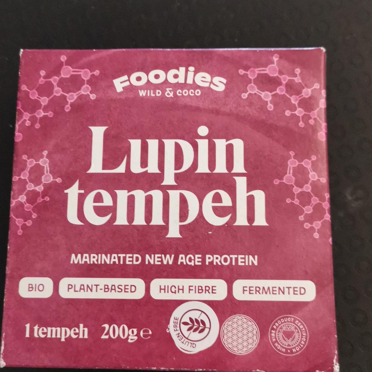 Fotografie - Bio Lupin tempeh Foodies wild&coco