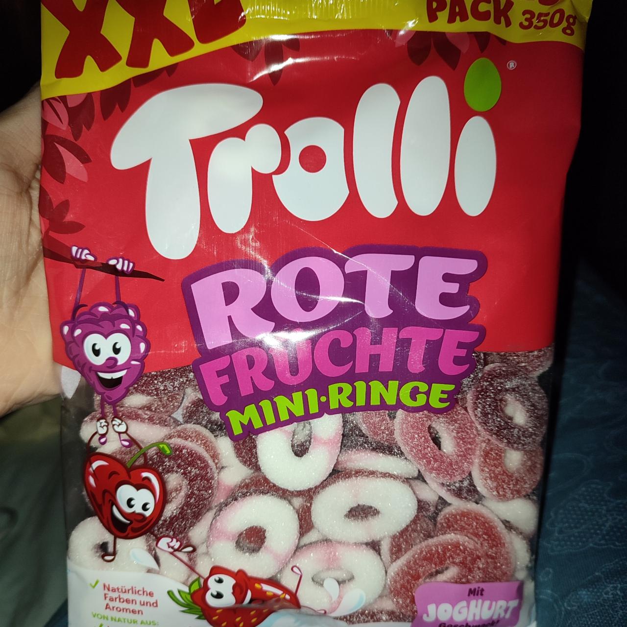 Fotografie - Red fruits mini rings Trolli