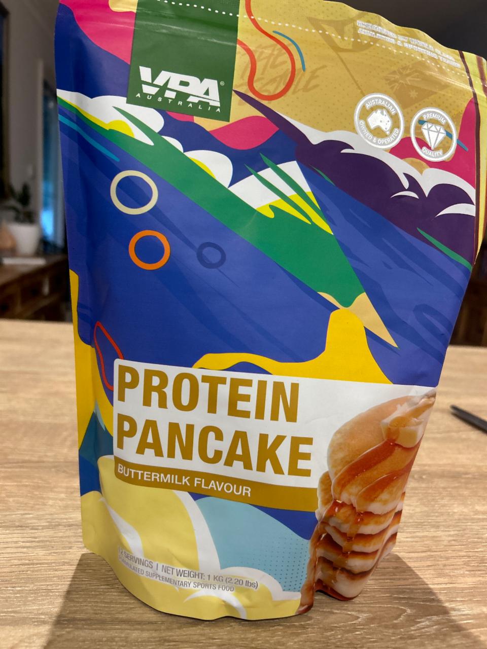 Fotografie - Protein pancakes buttermilk flavour VPA