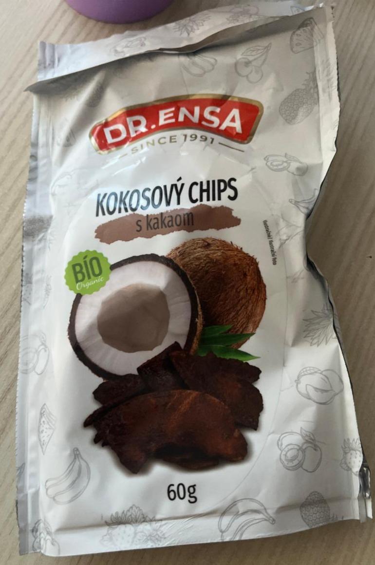 Fotografie - Bio kokosový chips s kakaom Dr.Ensa