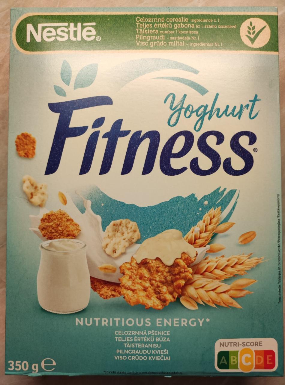 Fotografie - Fitness yoghurt celozrnné cereálie Nestlé