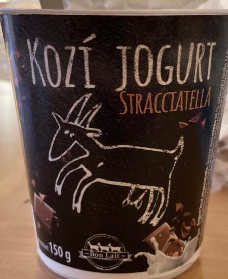 Fotografie - Kozí jogurt stracciatella Bon Lait