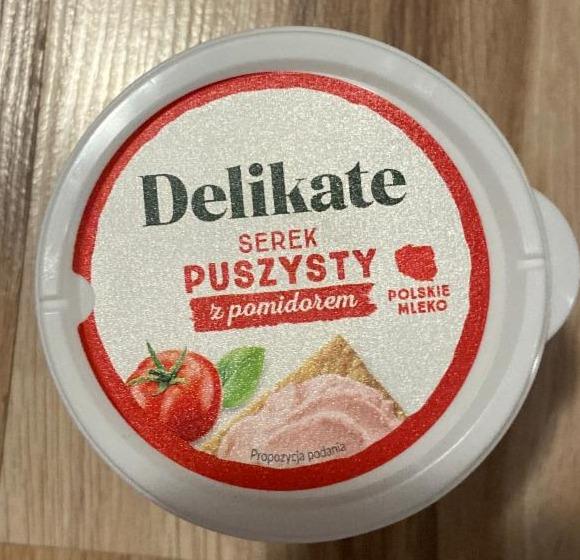 Fotografie - Serek puszysty z pomidorem Delikate