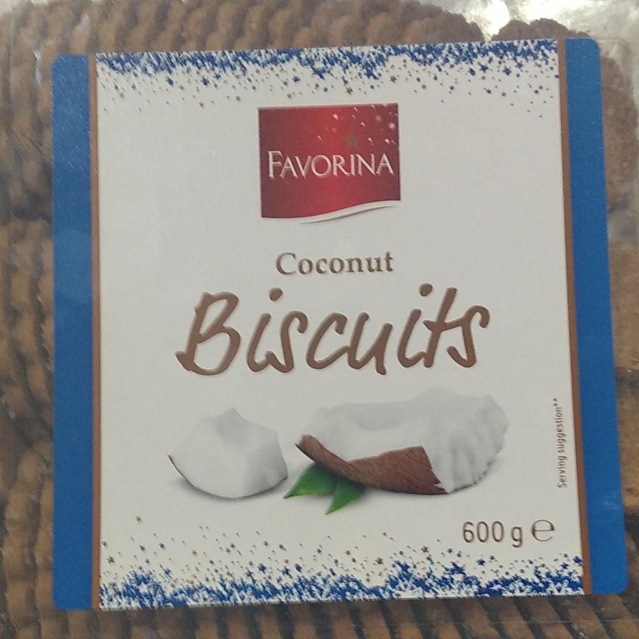 Fotografie - Biscuit coconut Favorina