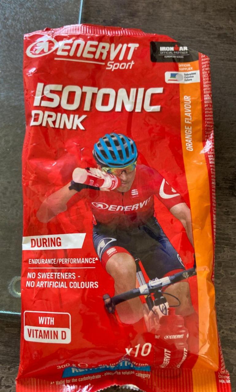 Fotografie - Sport isotonic drink orange flavour Enervit