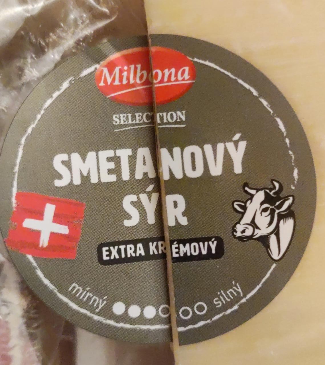 Fotografie - Smetanový sýr extra krémový Milbona