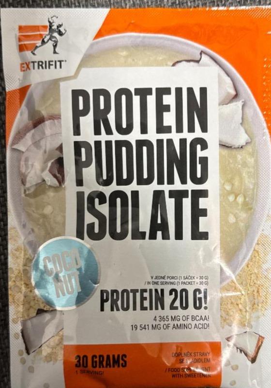 Fotografie - Protein pudding isolate coconut Extrifit