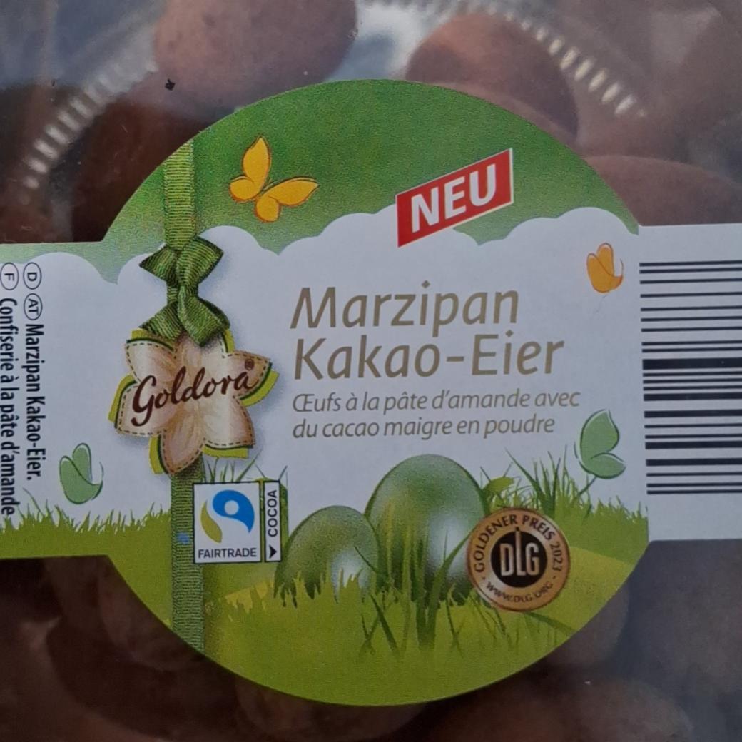 Fotografie - Marzipan kakao-eier Goldora