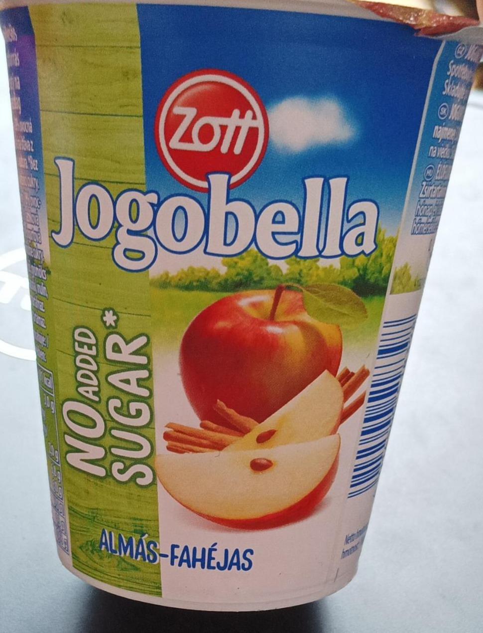 Fotografie - Jogobella almás-fahéjas no added sugar Zott