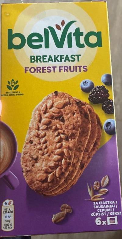 Fotografie - Breakfast forest fruits BelVita