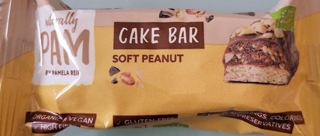 Fotografie - Cake bar soft peanut Naturally Pam